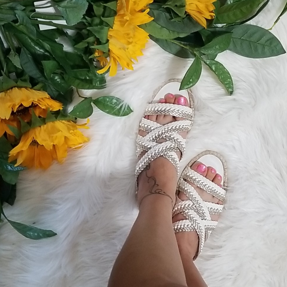 Donald Pliner Rhonda Woven Espadrille Sandal